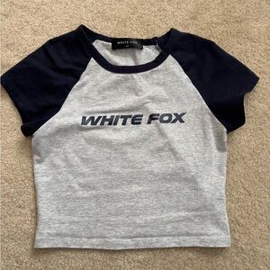 White Fox Baby Tee
